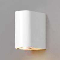 Modern LED wall light Liafee in white