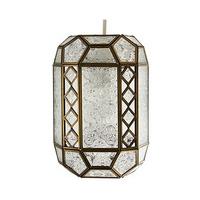 Moroccan Glass Light Shades, Clear, Glass and Metal