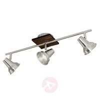 Modern Filipina ceiling light with wood decoration