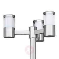 Modern Basalgo stainless steel LED post light