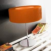 modern table lamp bughy orange