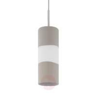 modern lagonia hanging light with concrete dcor