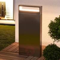 modern led stainless steel pillar light jagoda