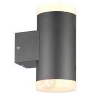morena 2 bulb led wall light for outdoors