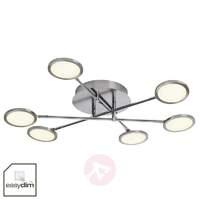 Modern easydim ceiling lamp Pluto, LED