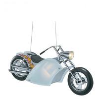 Monaco 3 Light Motorcycle Ceiling Pendant Finish In Chrome