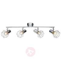 Moving spotlights - 4-bulb ceiling light Daiva