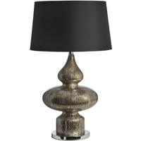 Moroccan Mercury Finish Table Lamp.