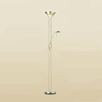 Mother and Child Floor Lamp In Gold