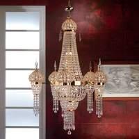 Moskva Chandelier Stately Gold-Plated