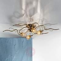 Monique Ceiling Light Elegant Four Bulbs