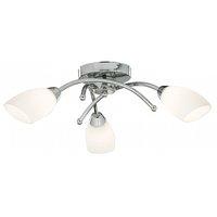 Modern 3 Way LED Chrome Ceiling Light - Opera 8183-3CC-LED