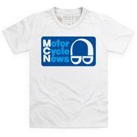 Motor Cycle News Retro Logo Kid\'s T Shirt