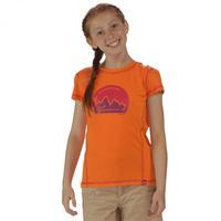 motion ii t shirt magma orange