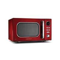 Morphy Richards 23L 800W Red Microwave