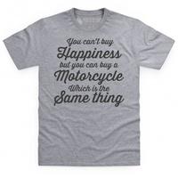 Motorcycle Happiness T Shirt