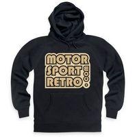 Motorsport Retro Logo Hoodie