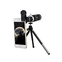 Mobile telescope 18x with 37MM mobile phone clip black