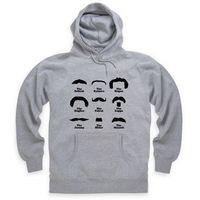 Moustache Hall of Fame Hoodie