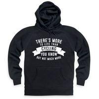more to life cycling hoodie