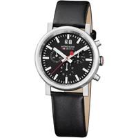 mondaine mens swiss railways chronograph watch