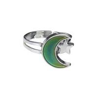 moon star mood ring size one size