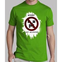 mobs not allowed. shirt guy.