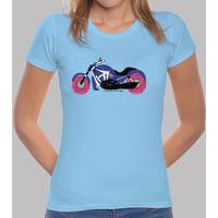 moto donut short blue