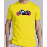 moto donut short yellow