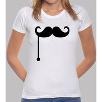 Moustache on a stick