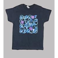 morning glory floral pattern