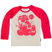 Monster Print Top - Pink quality kids boys girls