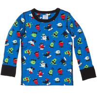 Monster Print Top - Blue quality kids boys girls