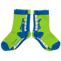 Monster Print Socks - Green quality kids boys girls