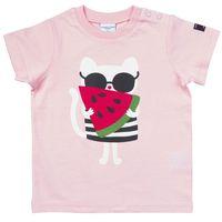 Mouse Print Baby T-shirt - Pink quality kids boys girls