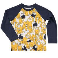 monkey mayhem kids top blue quality kids boys girls