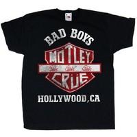 motley crue unisex baby mottee15tb bad boys shield short sleeve bodysu ...