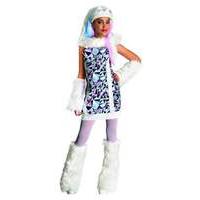 Monster High Abbey Bominable Costume Medium (5-7 Years)
