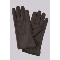 Moss 1851 Black Leather Gloves