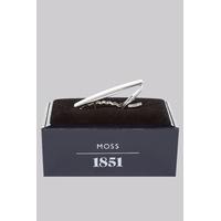 Moss 1851 Silver Brushed Tie Bar