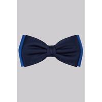 Moss 1851 Cobalt Blue Contrast Bow Tie