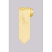 Moss 1851 Gold Paisley Silk Tie