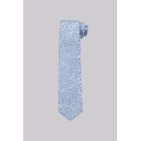 Moss London Sky Rose Skinny Tie