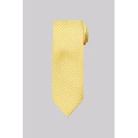 Moss Esq. Gold Mini Geo Silk Tie