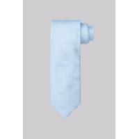 Moss 1851 Blue Floral Silk Tie