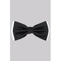 Moss 1851 Black and White Contrast Bow Tie
