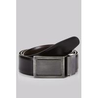 Moss 1851 Black/Brown 4 in 1 Bonded Leather Reversible Belt