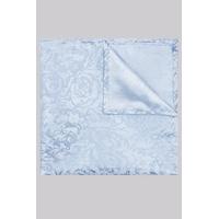 Moss London Sky Rose Pocket Square