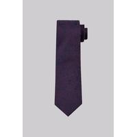 Moss 1851 Purple Floral Silk Tie