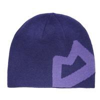 mountain equipment womens branded knit beanie navy